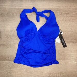 La Blanca Halter Tankini Top size 10